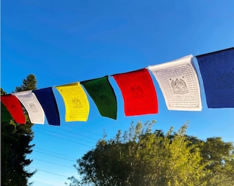 Zambala Tibetan Prayer Flags From Nepal (Set of 10 Flags)