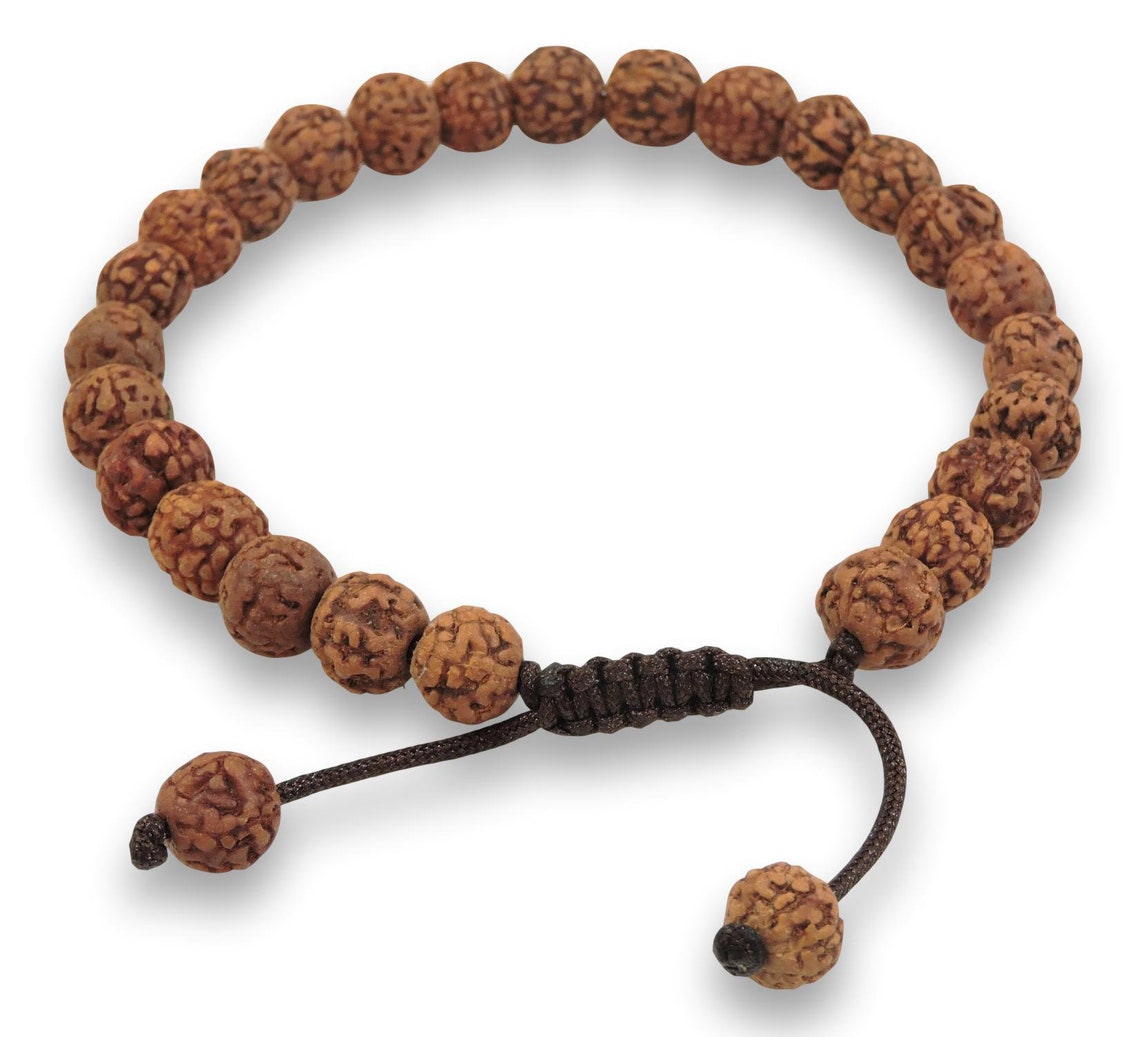 Tibetan Mala Rudraksha Wrist Mala Bracelet for Meditation - Etsy