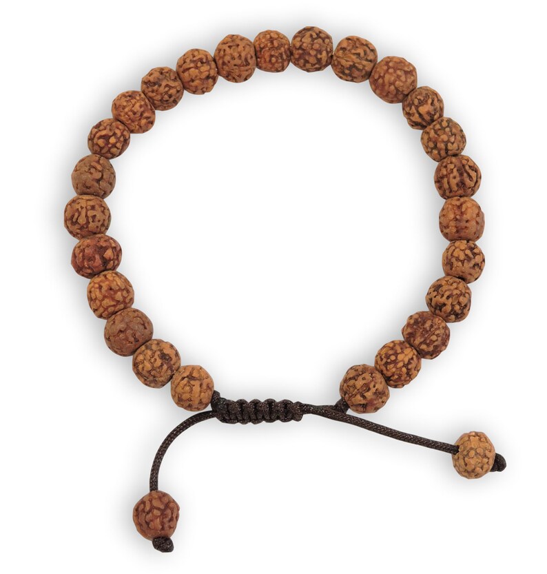 Tibetan Mala Rudraksha Wrist Mala Bracelet for Meditation - Etsy