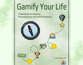 ADHD Gamified Life Workbook | Quest & Reward System for Procrastination (Digital PDF)