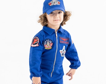 Baby Pilot Costume Personalized Jumpsuit, Maverick Costume Top Gun Inspired Baby Aviator Suit, Baby Boy Halloween Outfit