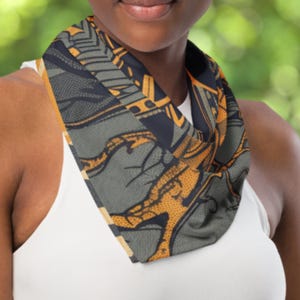 Wangari Maathai Scarf,Nature-Inspired Bandana,Eco-Feminist Fashion,Bold Women’s History Gift
