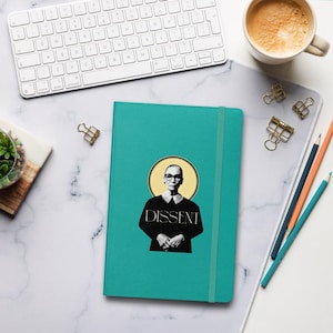 Ruth Bader Ginsburg Notebook,RBG Dissent Feminist Journal,Supreme Court Justice Diary