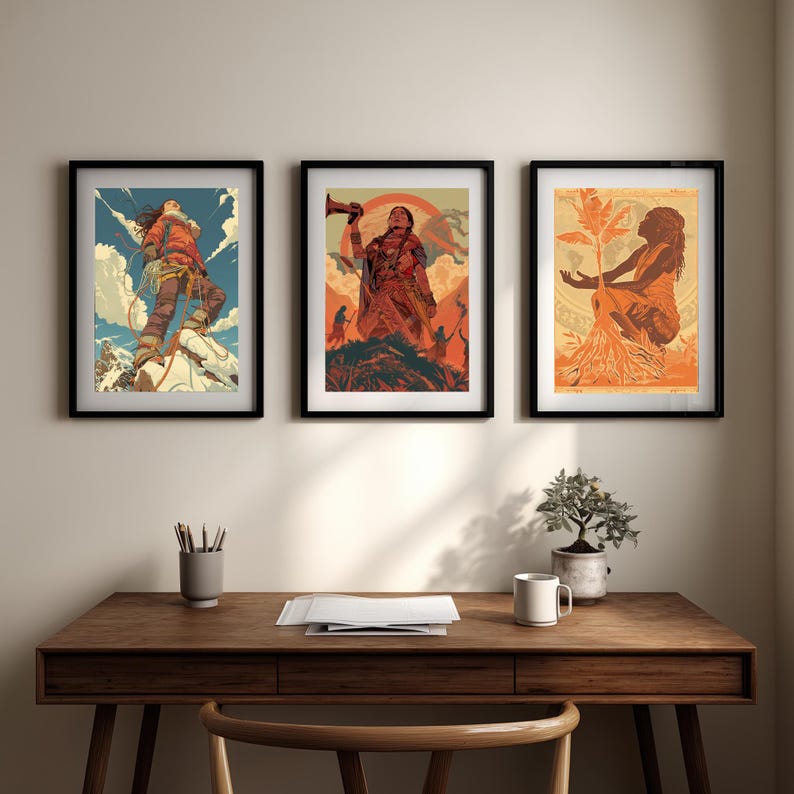 Rigoberta Menchú Poster: Indigenous Rights Wall Art, Maya K’iche ...