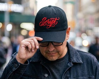 Gorra de béisbol con letras manuscritas: para amantes de las letras