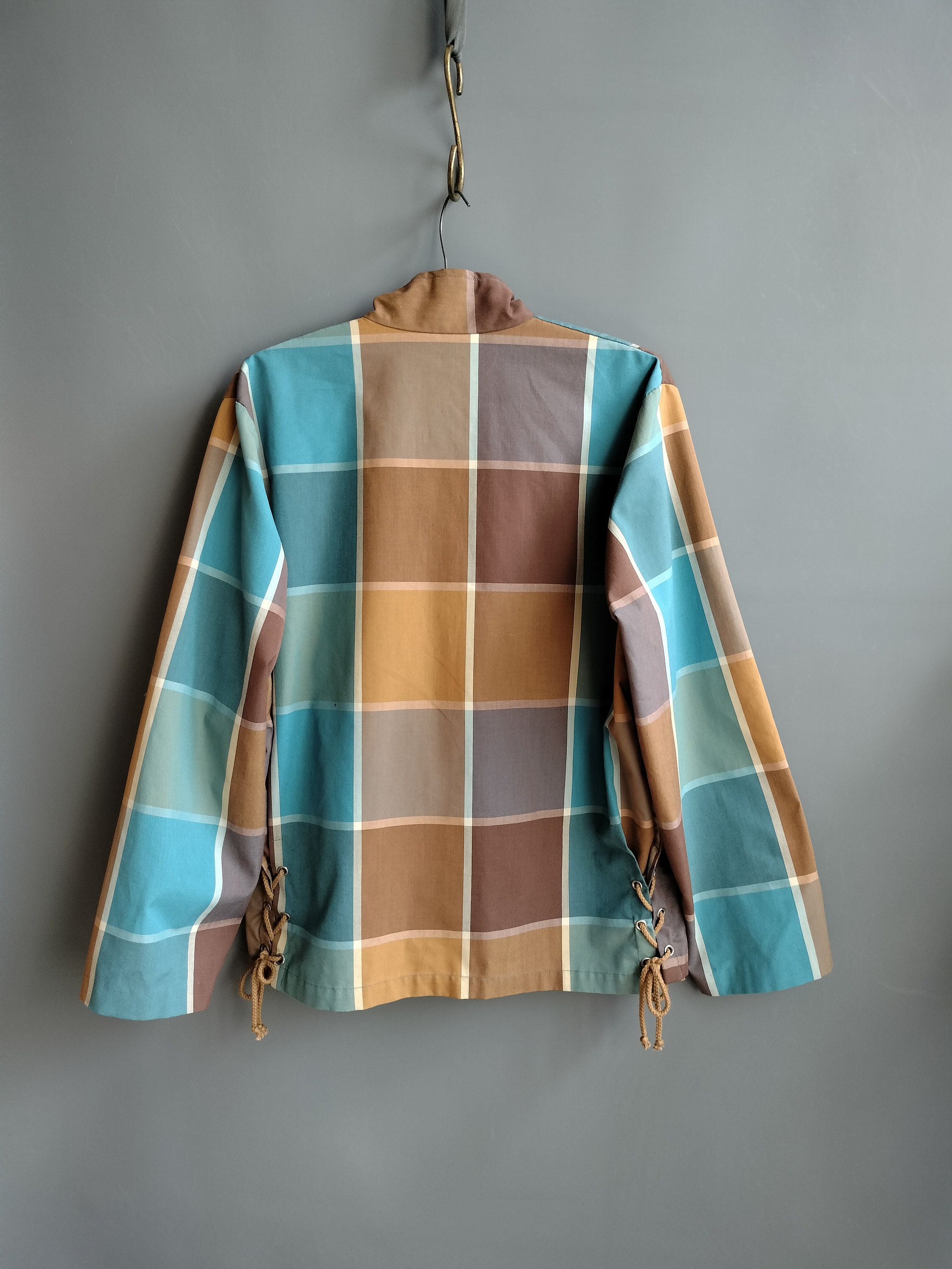 50〜60's CAMPUS OUTERWEAR 60s Campus Kodiak Tiger Stripe Fleece Pullover 🐯 Here's an