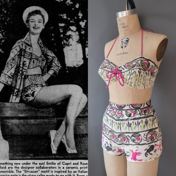 HOLD for JS: 1950s Emilio Pucci and Rose Marie Reid -  Norway
