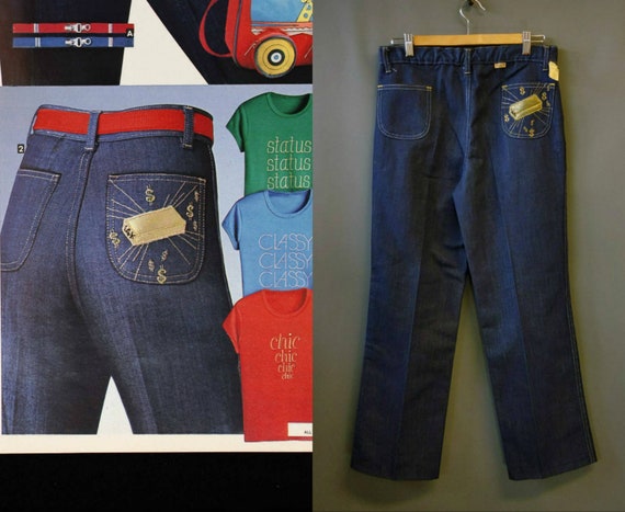Disco Jeans Sears Toughskins 