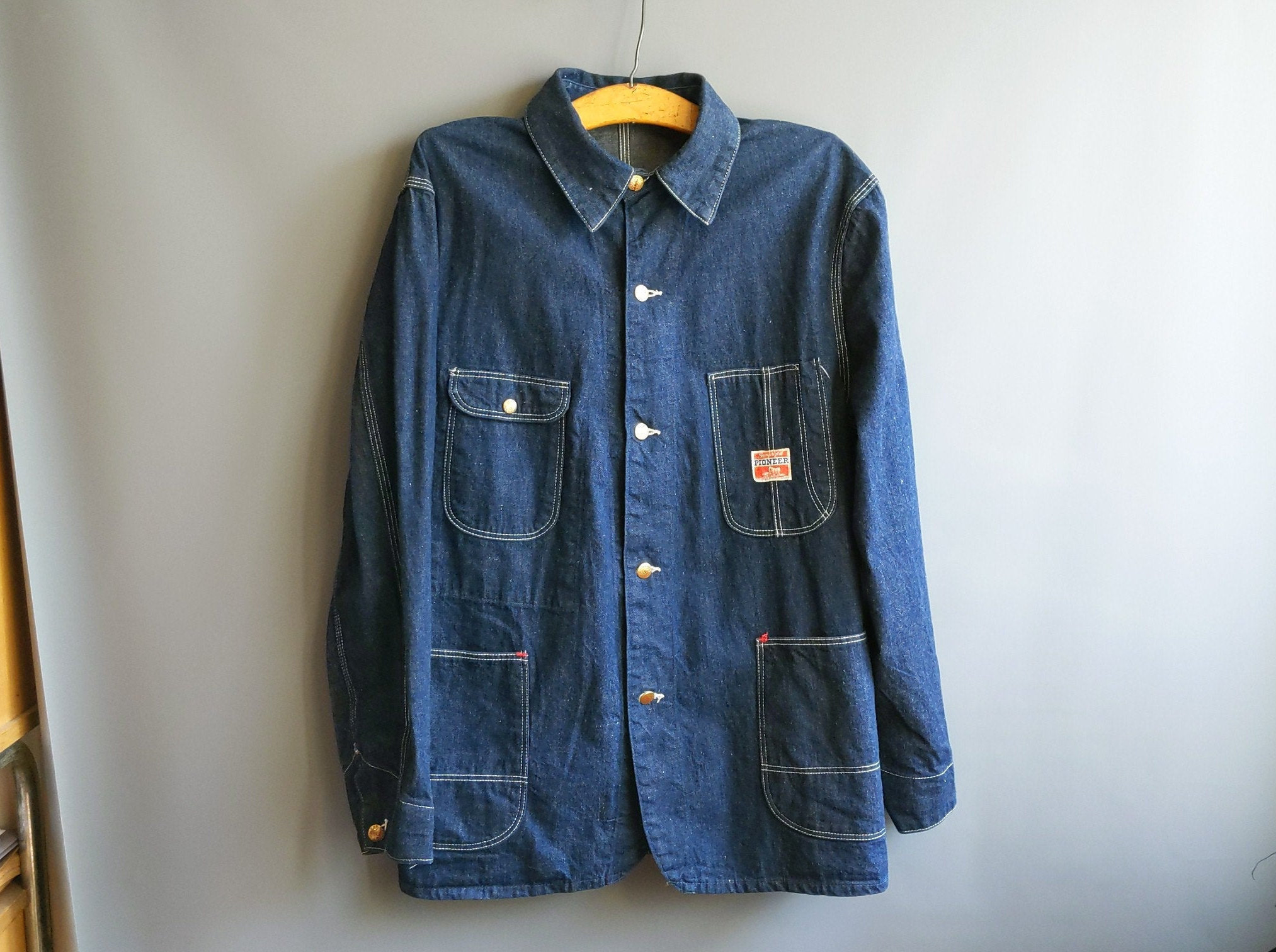 50s 60s Pioneer Montgomery Ward ワークシャツ L 50s 60s Pioneer Montgomery Ward ワークシャツ L - メルカリ