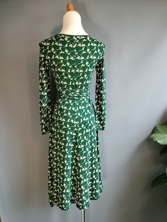 1970s diane von furstenberg dress, small size, gr… - image 4