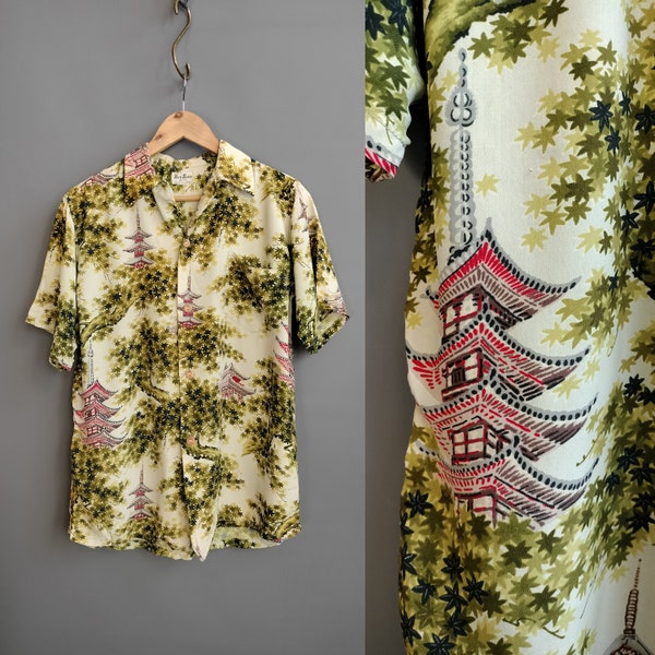 Silk Hawaiian Shirts Etsy
