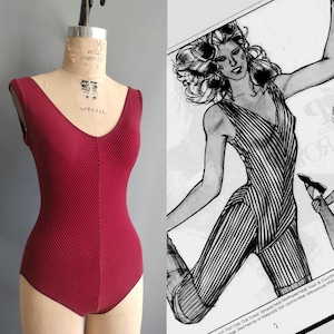 Vintage 80s Body Suit Workout - Etsy