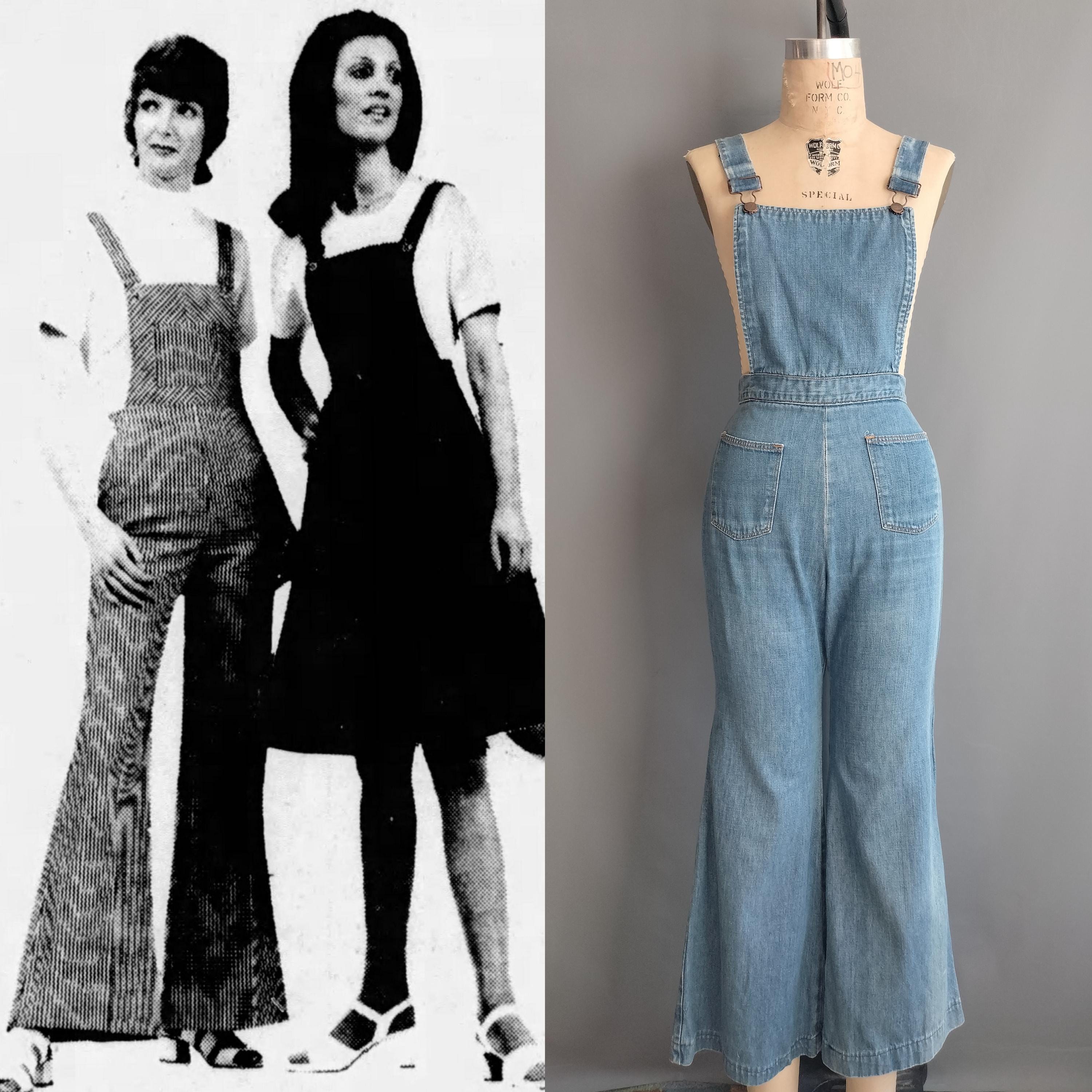 1950s Denim Overalls - Etsy UK