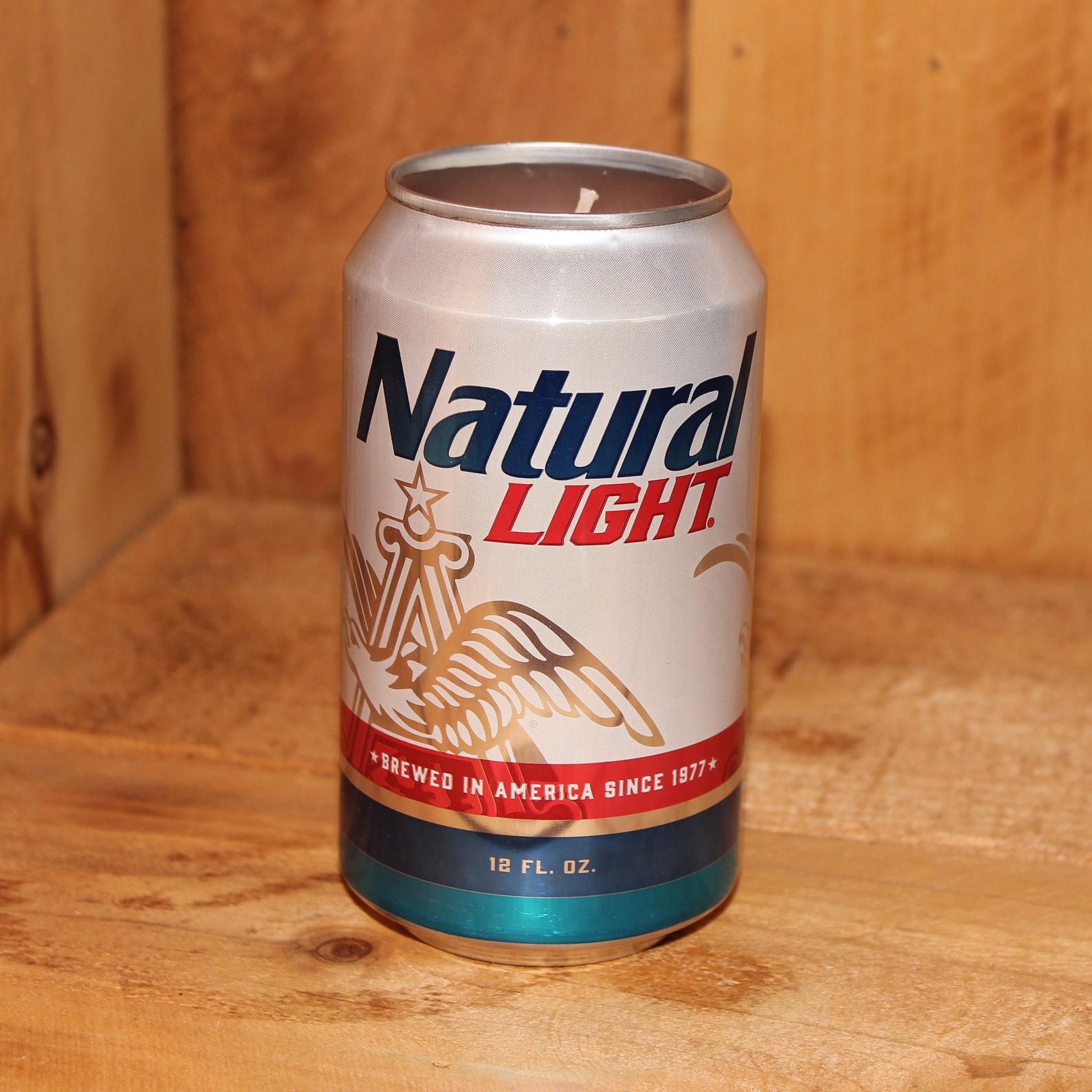 Natural Natty Light Beer Can Soy Candle Handmade Etsy