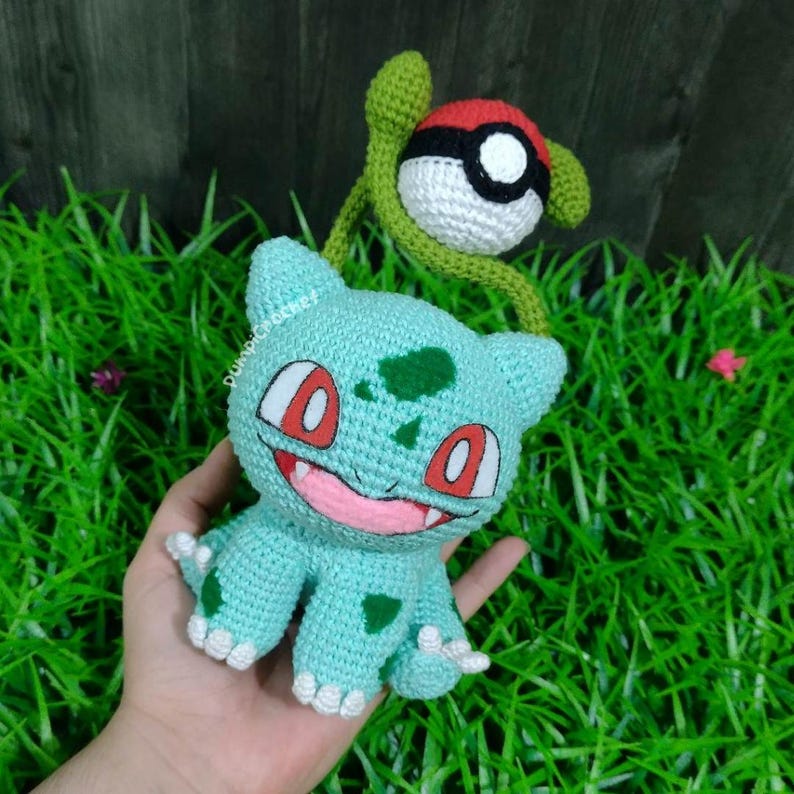 Bulbasaur Amigurumi Pattern PDF - Etsy Canada
