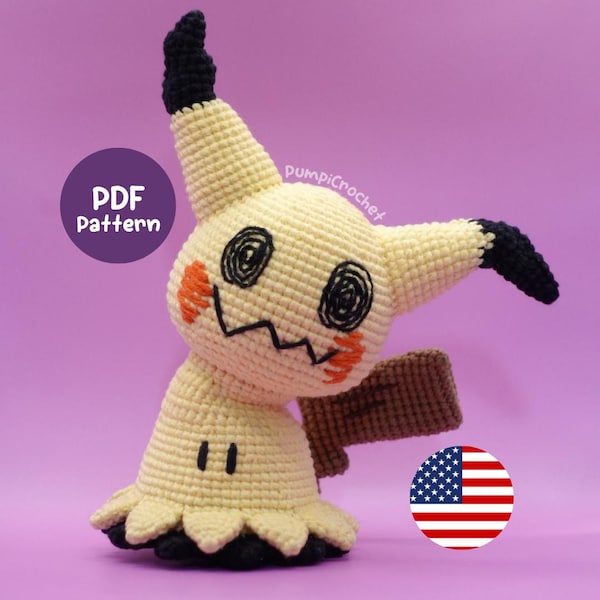 Mimikyu Amigurumi Pattern PDF
