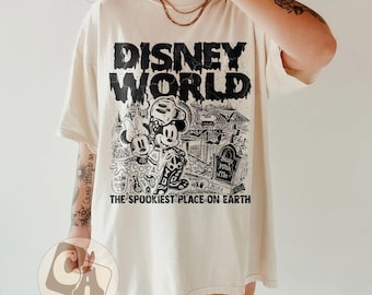 Vintage Disneyworld Mickey & Minnie Skeleton Halloween Shirt, Disneyworld Halloween Shirt, Disney Halloween 2026, Halloween Matching Shirt