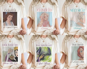 ヴィンテージ ディズニー プリンセス シャツ、マジカル パークス Tシャツ、ウォルト ディズニー ワールド シャツ、でもパパは大好き シャツ、真夜中に会おう シンデレラ シャツ