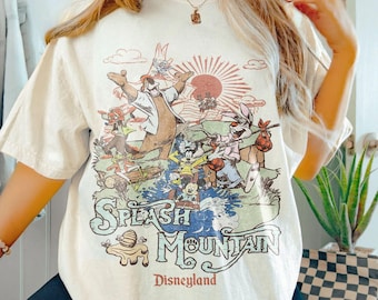 Vintage Disneyland Splash Mountain Shirt, Vintage Disneyland Shirt, Splash Mountain Shirt, Vintage Disney Shirt, Retro Disney Shirt
