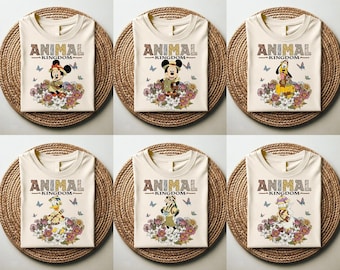 Vintage Animal Kingdom Family Shirt, Mickey and Friends Shirt, Disney Animal Kingdom Shirt, Disney Safari Shirt, Hakuna Matata Shirt