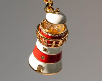 18k Gold Filled Lighthouse Enamel Charms Juicy Coutur Style charms JC50