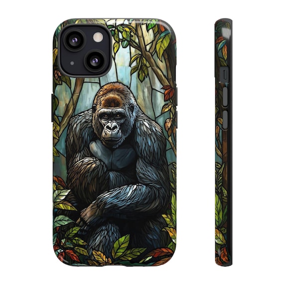 Silverback Gorilla Phone Case, Stained Glass Jungle Art for Iphone, Samsung, and Google Phones, Wildlife Cover, Animal Lover Gift - Etsy Israel Silverback Gorilla Phone Case, Stained Glass Jungle Art for Iphone, Samsung, and Google Phones, Wildlife Cover, Animal Lover Gift - Etsy Israel