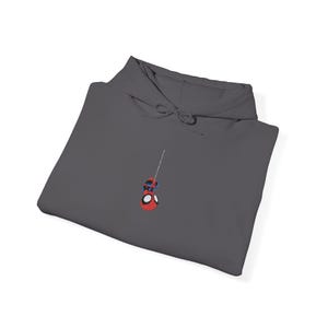 Spider Man Embroidered Hoodie, Marvel Superhero Comics Gift, Unisex Pullover Sweatshirt, Cosplay Costume, Peter Parker Movie Fan Apparel image 6