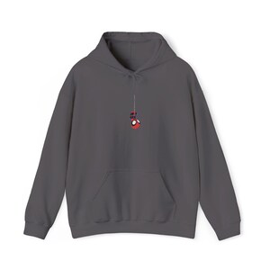 Spider Man Embroidered Hoodie, Marvel Superhero Comics Gift, Unisex Pullover Sweatshirt, Cosplay Costume, Peter Parker Movie Fan Apparel image 4