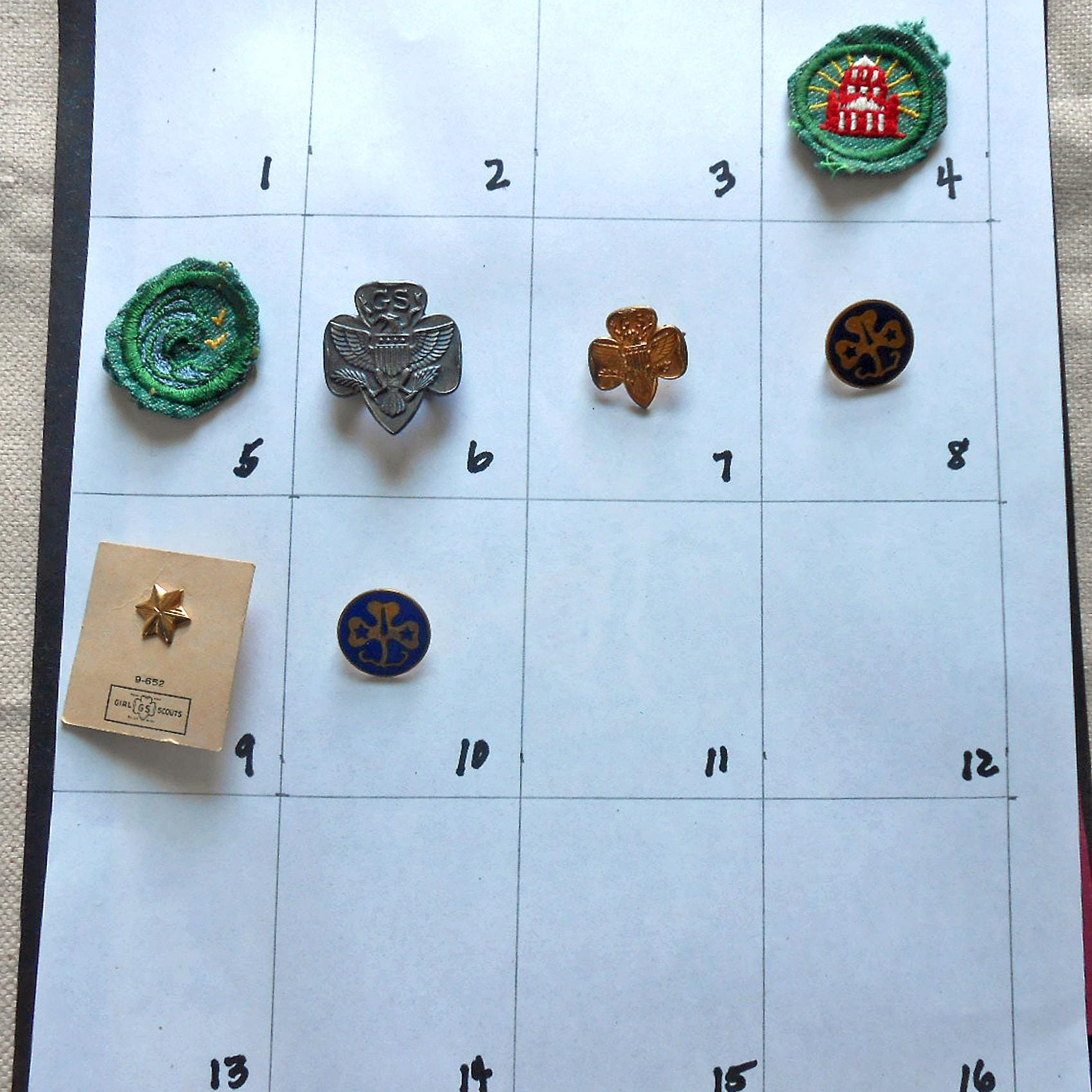 1960's Girl Scout Badges - Etsy