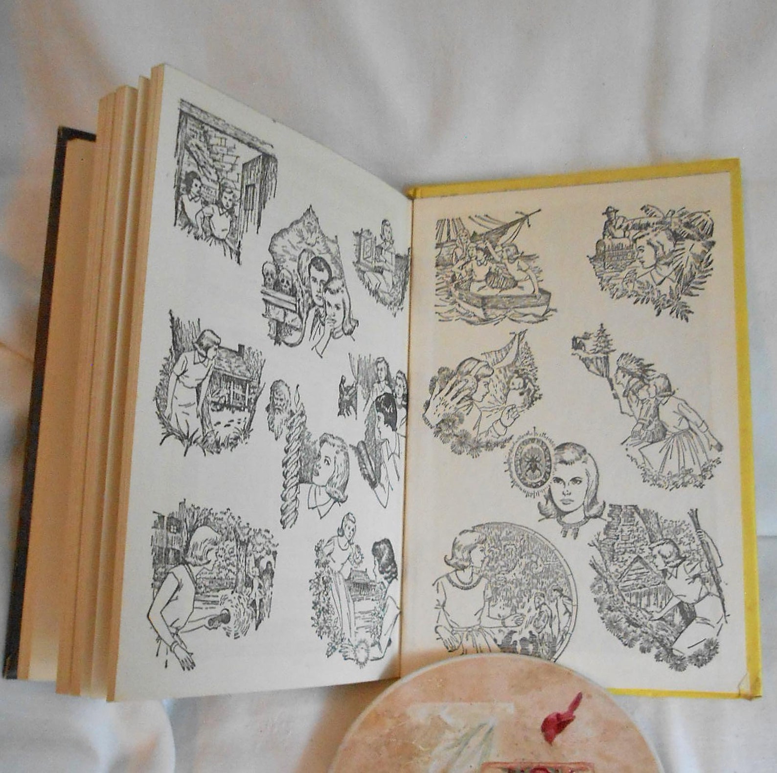 Nancy Drew CLUE in CROSSWORD CIPHER Book Wooden Plaque Etsy