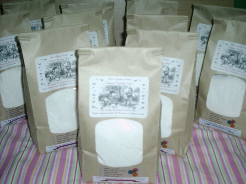 Natural VEGAN Laundry Detergent/Soap 100 to 200 Etsy