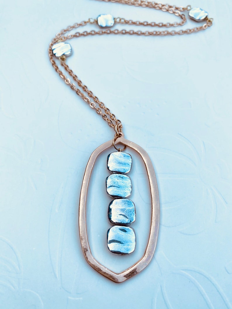 gold plated chain hammered pendant necklace silver gold plated pendant necklace necklace gold necklace Silver gold plated necklace