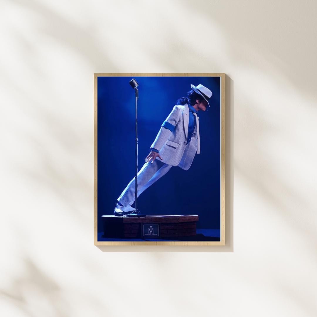 Michael Jackson Smooth Criminal Lean Poster | Iconic Anti-gravity