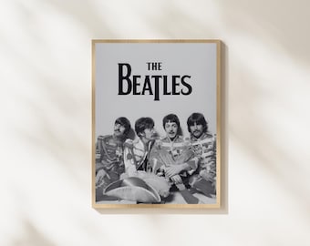 ビートルズ - サージェント・ペパーズ ポスター (24x24) - Etsy 日本