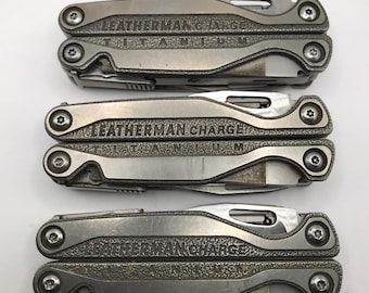 Leatherman Charge TTI  Gen1 Titanium S30V  New Style Handle scales USED