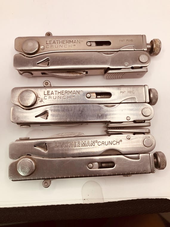 Vintage Leatherman CRUNCH Multitool USED - Etsy