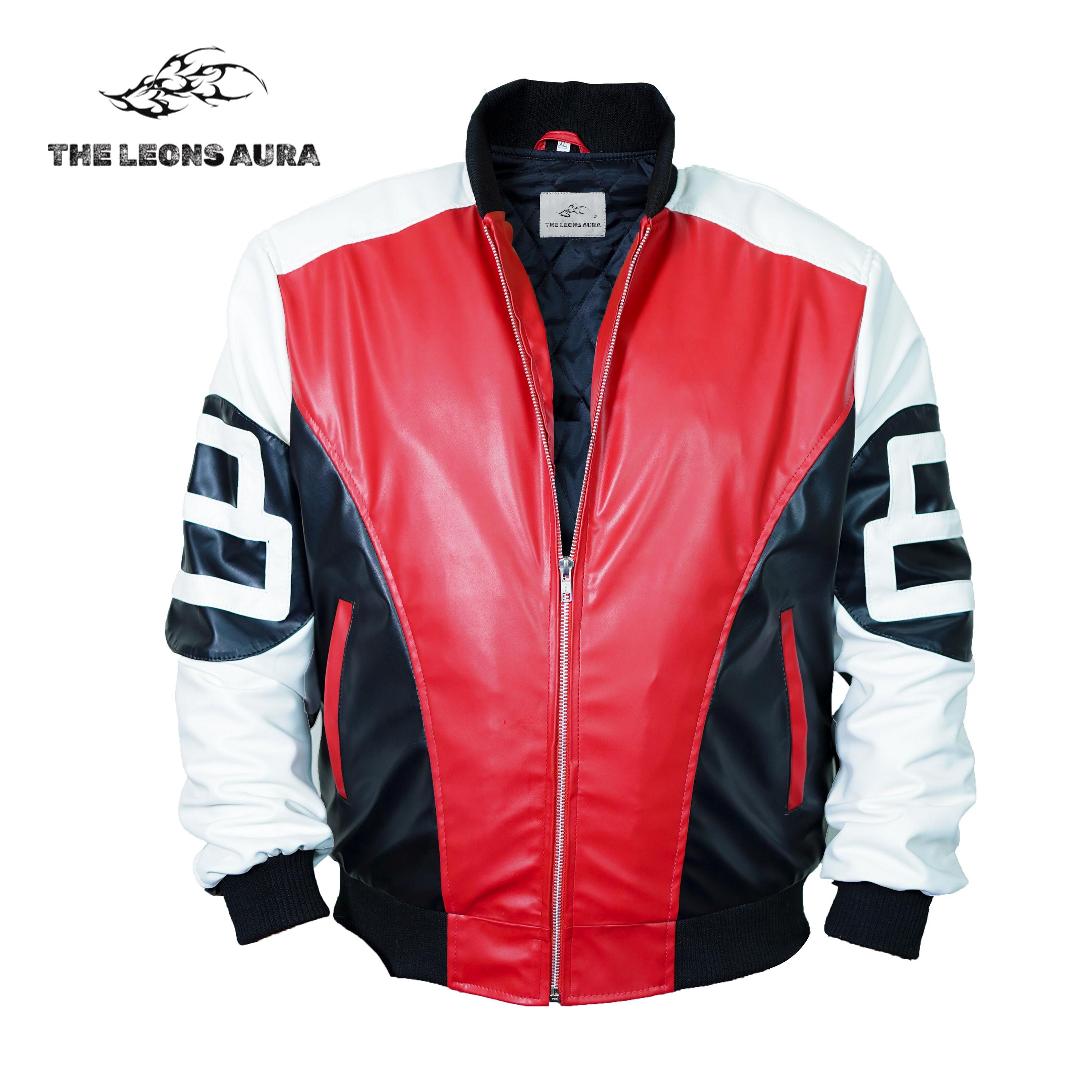 8 Ball Leather Jacket - Etsy