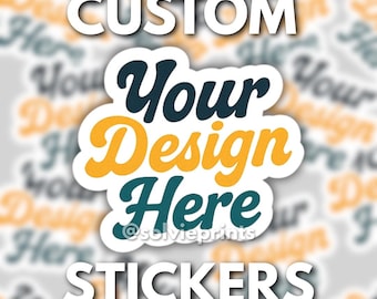 Custom Die Cut Vinyl Stickers: Waterproof Personalized Labels