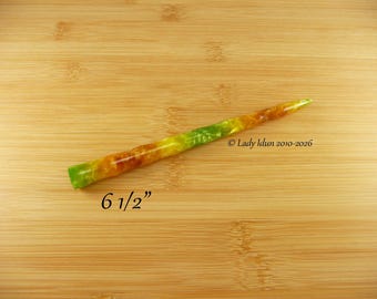 Hair Stick Longer Length Icicle Toucan Acrylic