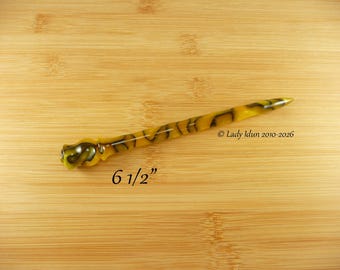 Hair Stick Longer Length Honeybee Acrylic Batch Two