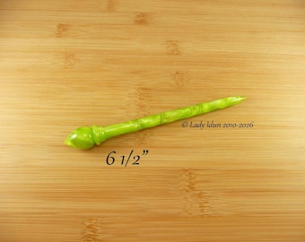 Hair Stick Longer Length Alien Acrylic