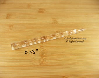 Hair Stick Longer Length Faux Crystal Icicle Acrylic
