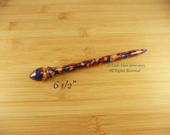 Palillo para el cabello de mayor longitud, crayón triturado acrílico