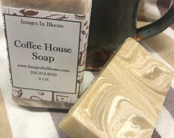 Coffeehouse soap