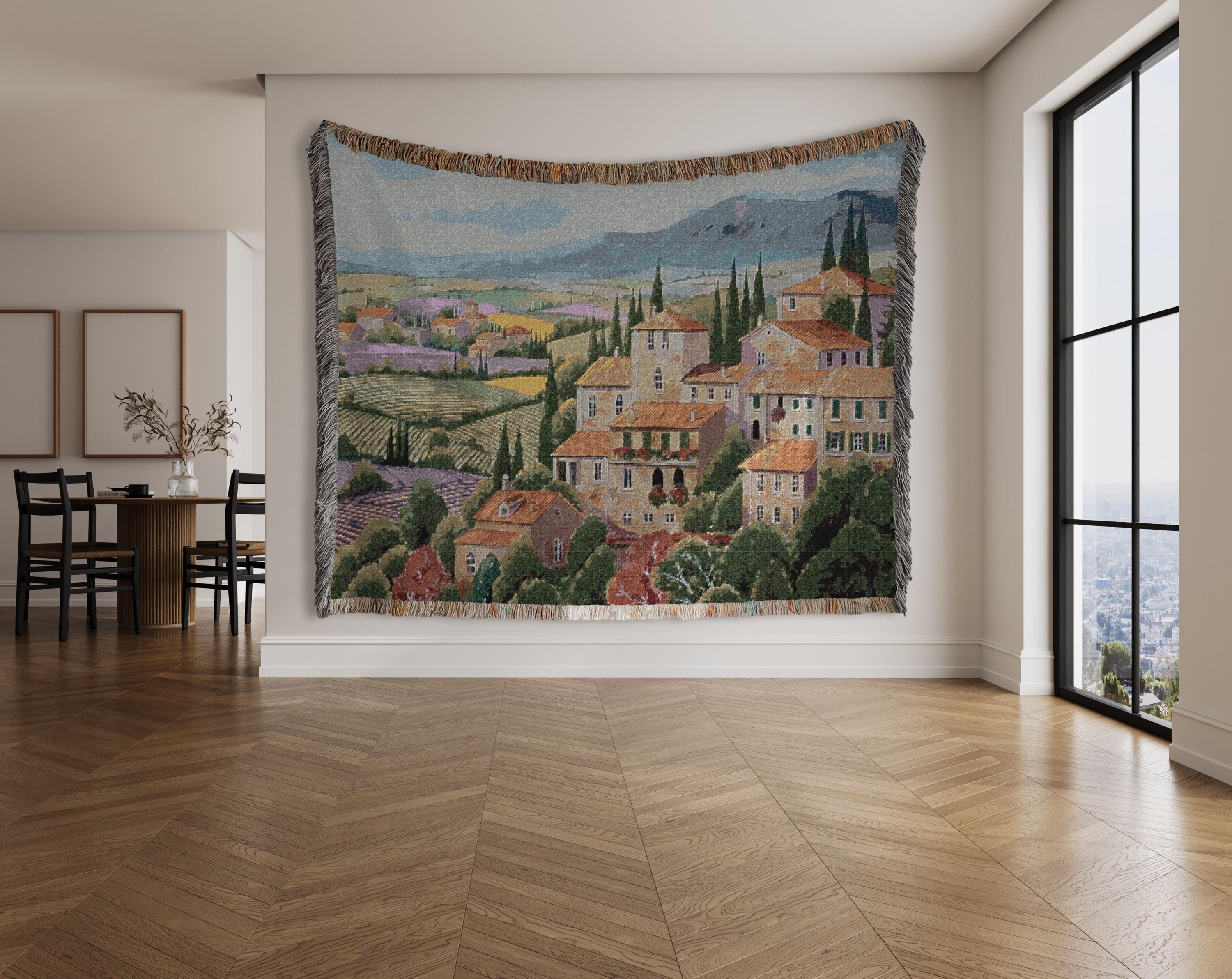 Tuscan Wall Tapestry - Etsy