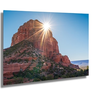 Courthouse Butte Sunrise Print | Sedona Red Rocks Photography | Desert Landscape Wall Art