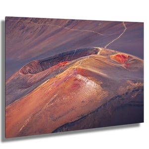 Haleakala Crater Print: Maui Volcano, Hawaiian Islands National Park