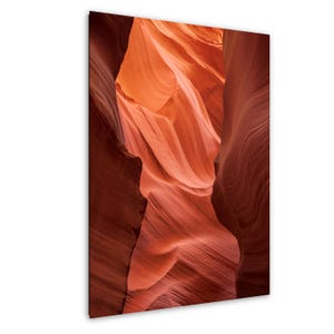 Niedrigere Antelope Schlucht-Wand-Kunst, Arizona-Wüste Fotografie, südwestliches rotes Felsen-Schlucht-Dekor, Natur-Reise-Druck, Arizona Geschenk