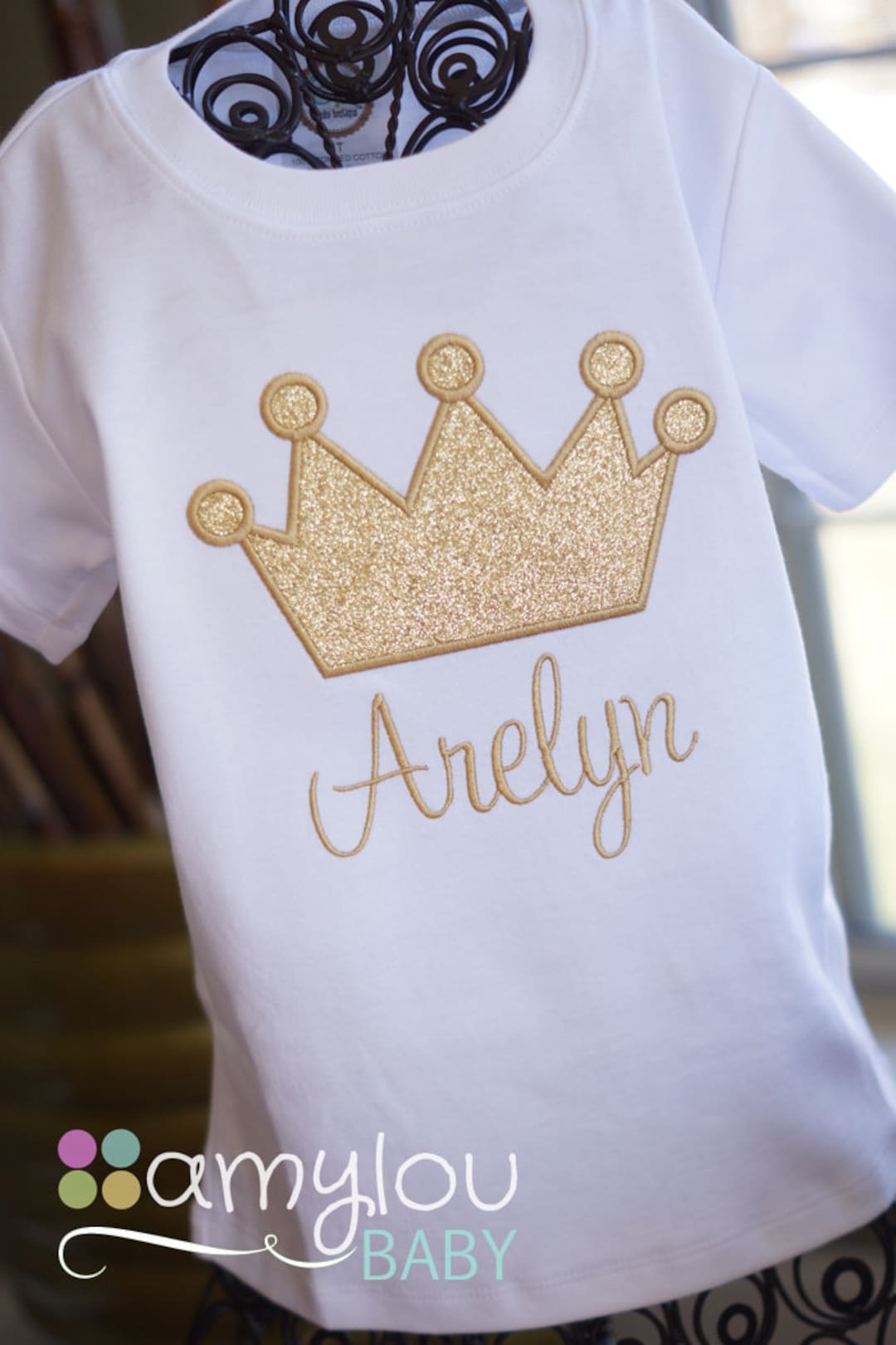 Cute Birthday Queen 12th Birthday T-Shirts Gold Tiara Crown