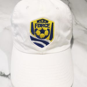 Cleveland Force SC Hat – Nike Heritage86 Adjustable White Cap – Rare Soccer Club Fan Gear – Force Soccer Vintage Style